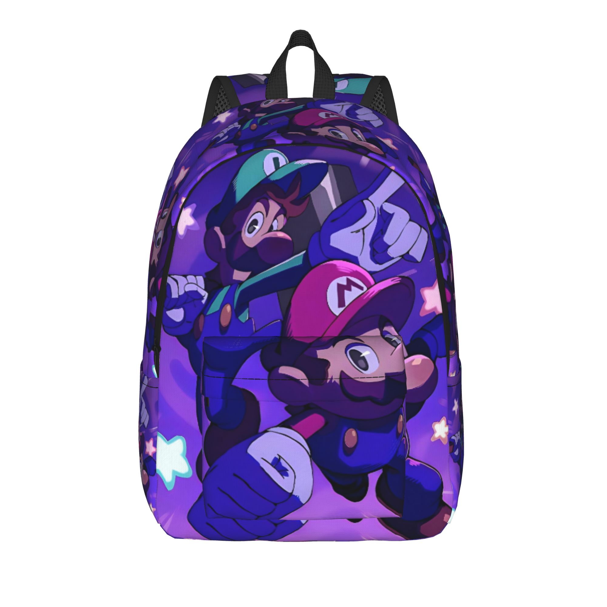School Backpack Teen - Marioes Luigis Backpack Super Mario Trekking