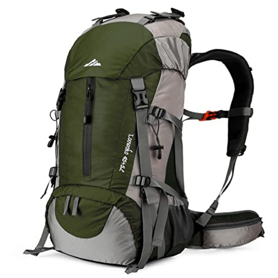 Rain Cover Backpack - Loowoko 50L Hiking Backpack, Waterproof Camping