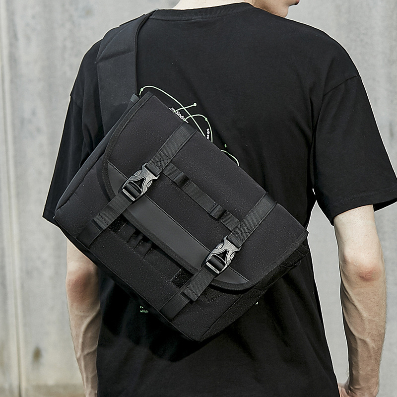 Sling Backpack Shoulder - Casual Oxford Crossbody Bag Men Waterproof