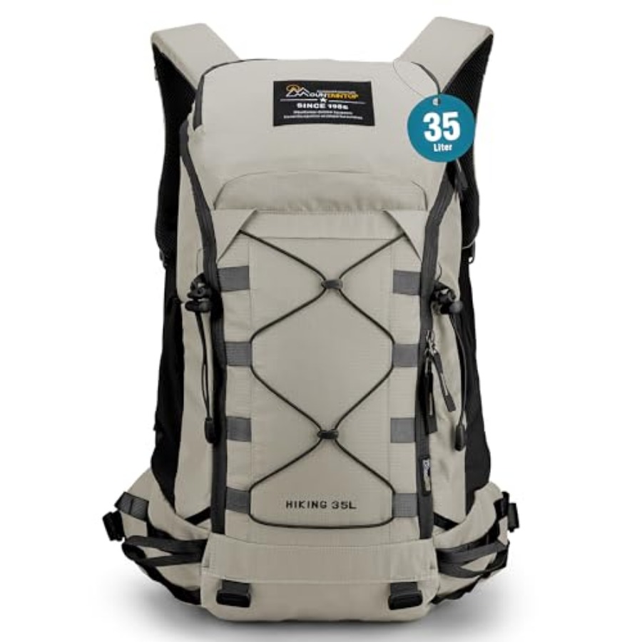 Rain Cover Backpack - 35L Hiking Backpack, Lightweight Outdoor Travel