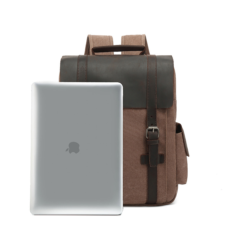 New Fashion Backpack Leather C - Rucksack Military Style のレビューと価格