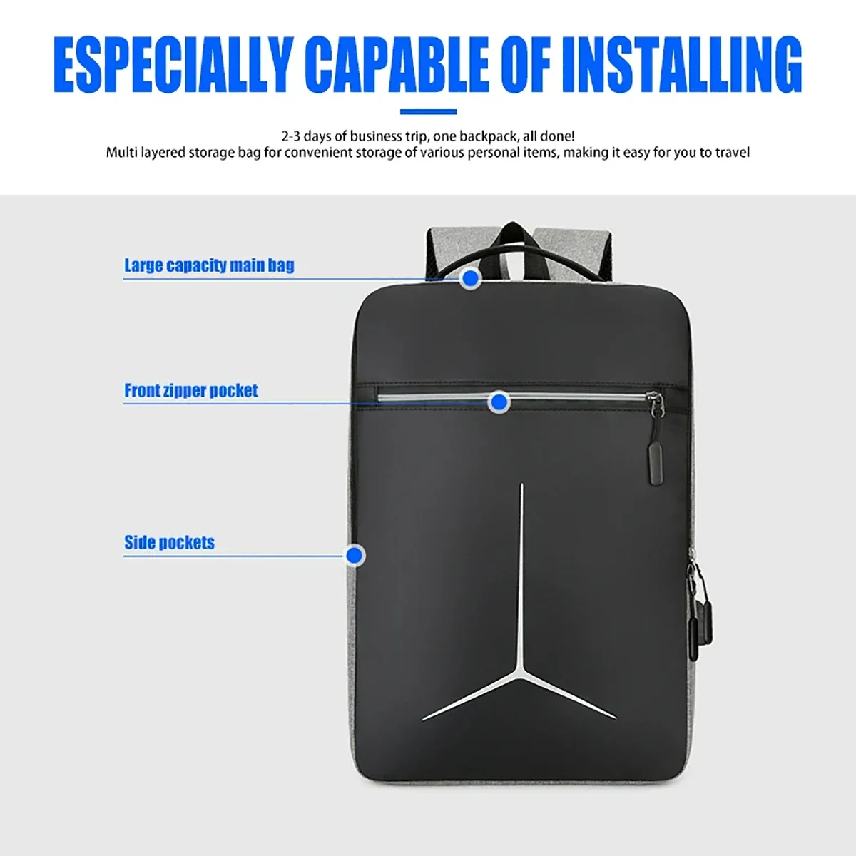 Anti Theft USB Waterproof Hard - Travel Backpack Anti Theft のレビューと価格