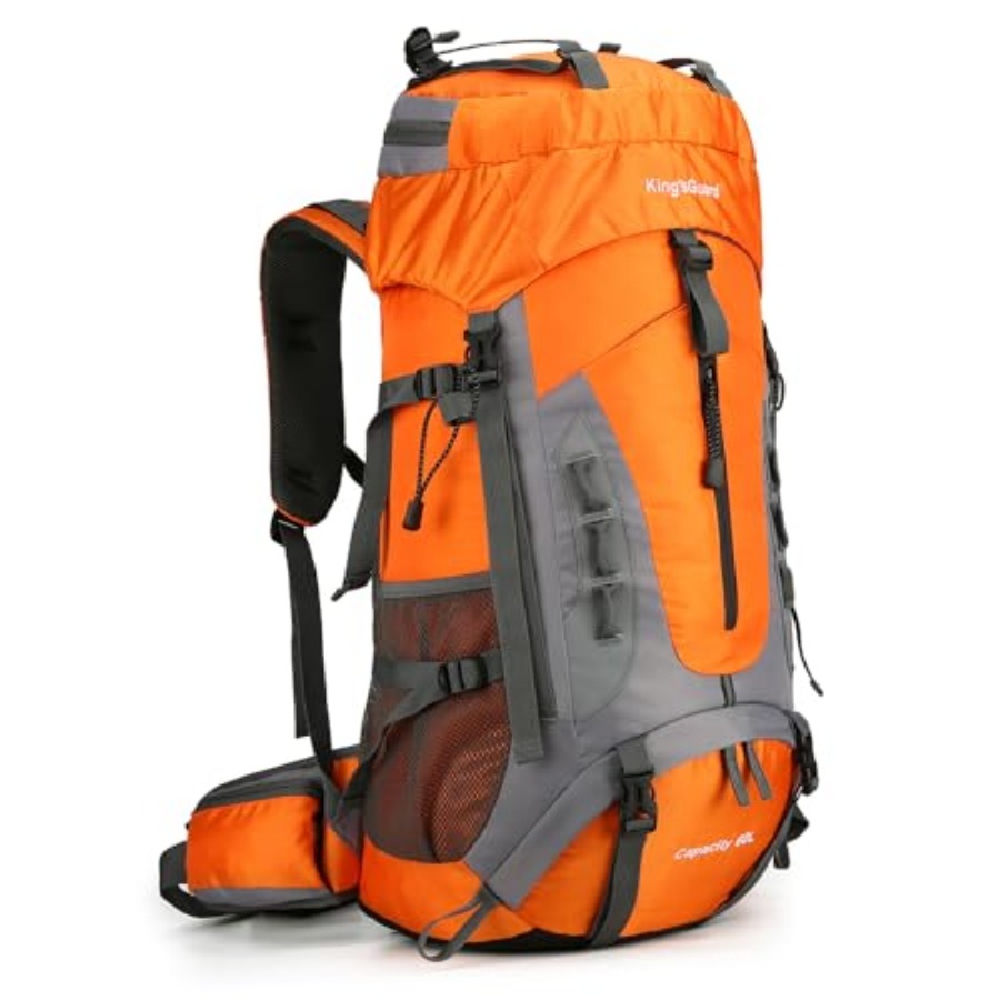 60L Hiking Backpack for Men an - Rain Cover Backpack のレビューと価格
