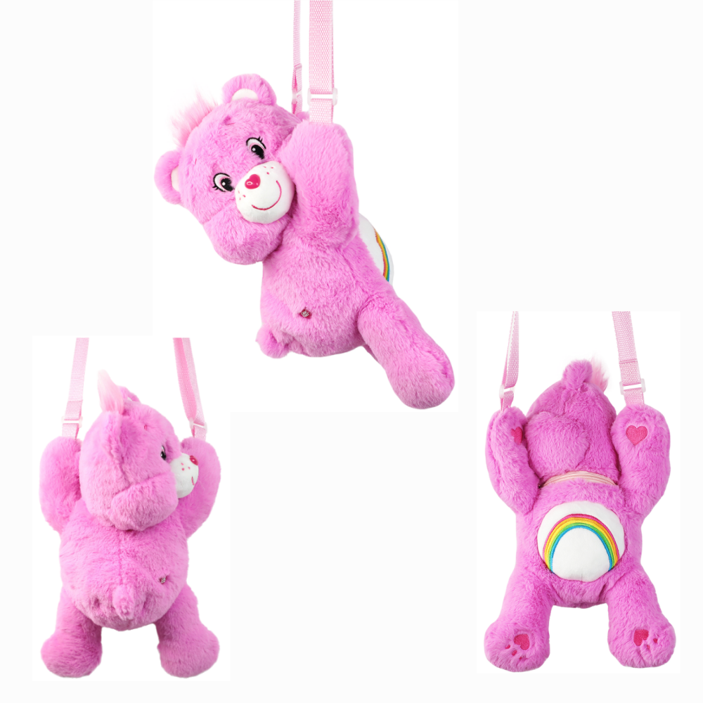 Care Bears Cute Plush Crossbod - Mini Backpack Purse のレビューと価格