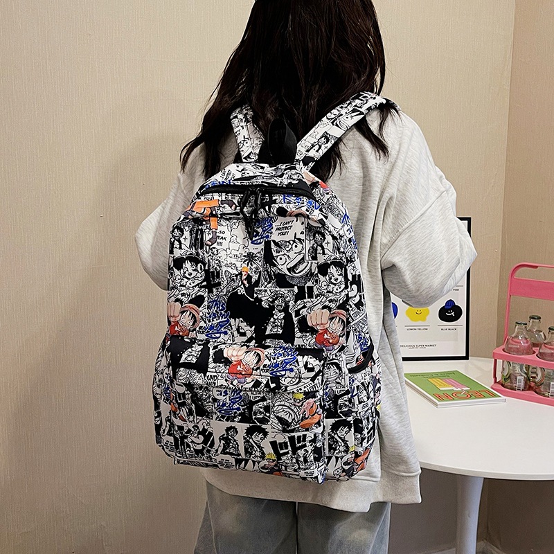 Trendy One Piece Luffy Anime B - School Backpack Teen のレビューと価格