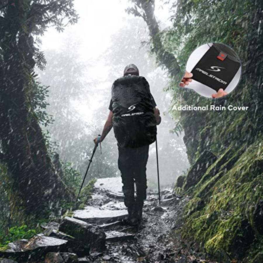 Hiking Backpack, Camping Backp - Rain Cover Backpack のレビューと価格