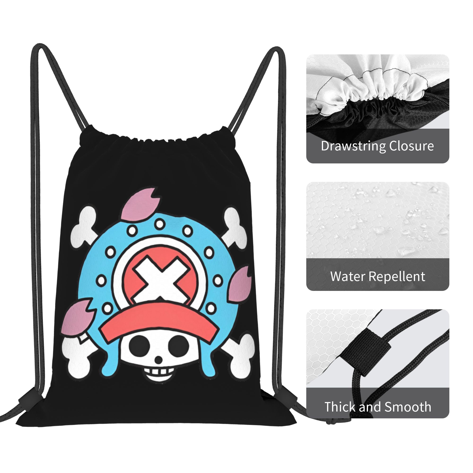 Tony Tony Chopper One Piece Fl - Drawstring Gym Bag のレビューと価格