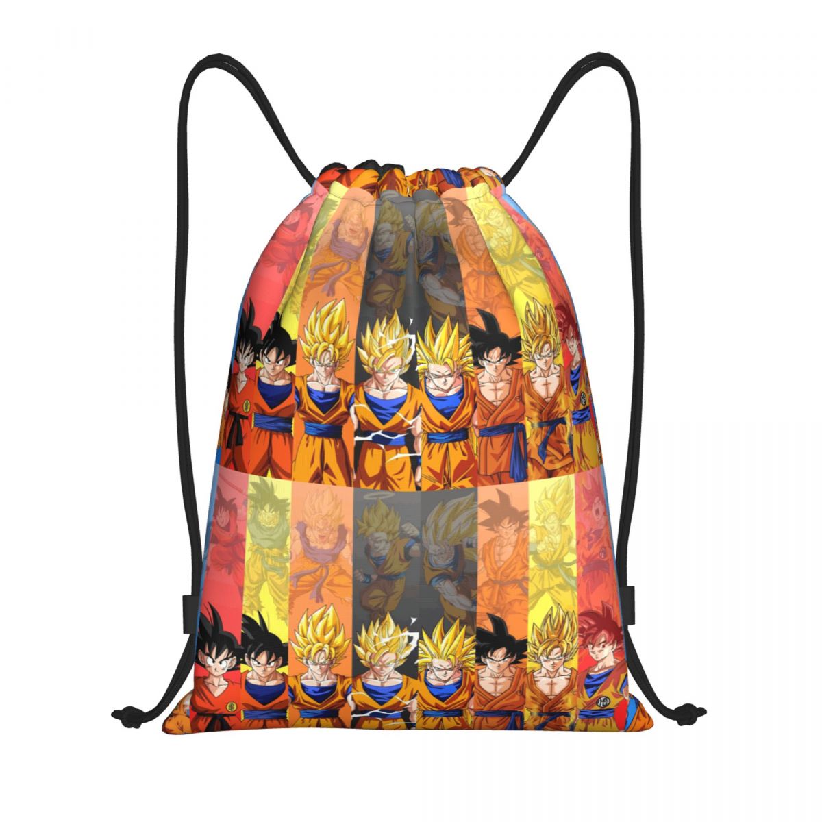 Custom DBZ G-Gokues Cartoon Dr - Drawstring Gym Bag のレビューと価格