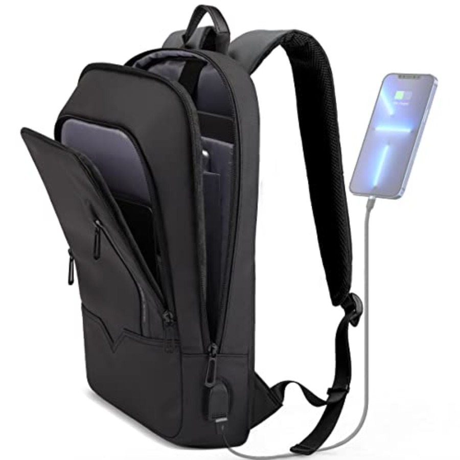 Backpack for Men Business Slim - Travel Backpack Anti Theft のレビューと価格