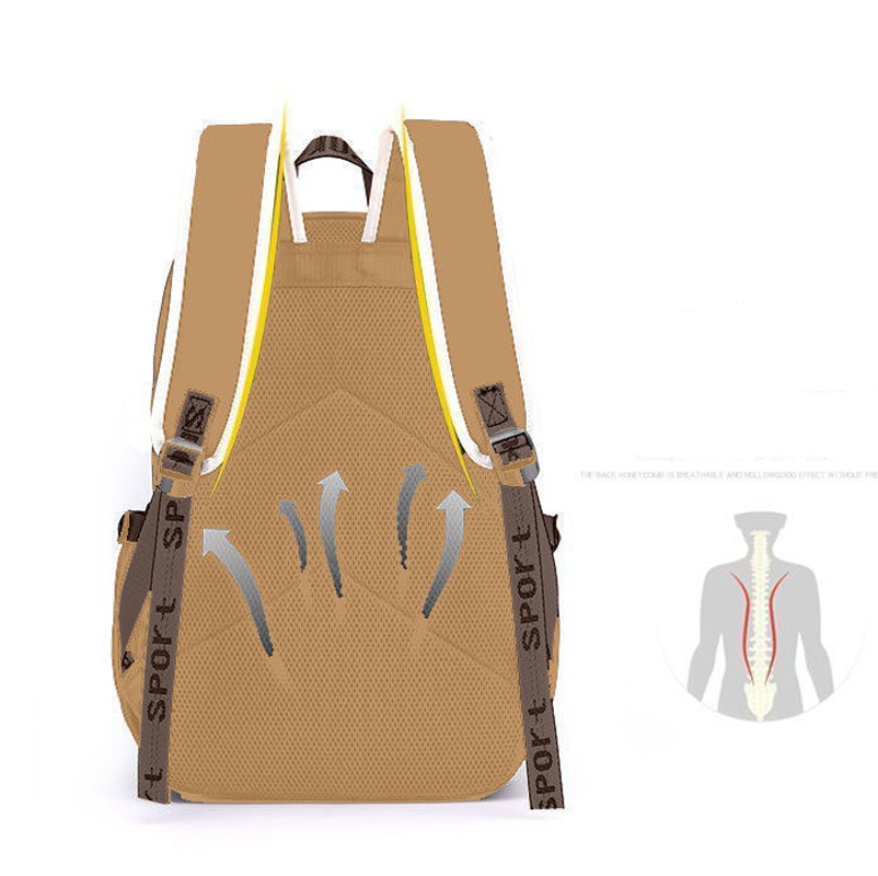 Kawaii Capybara Stylish Khaki  - School Backpack Teen のレビューと価格