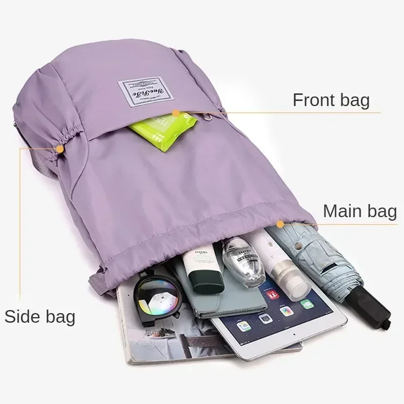Sports Gym Drawstring Bag Wate - Drawstring Gym Bag のレビューと価格