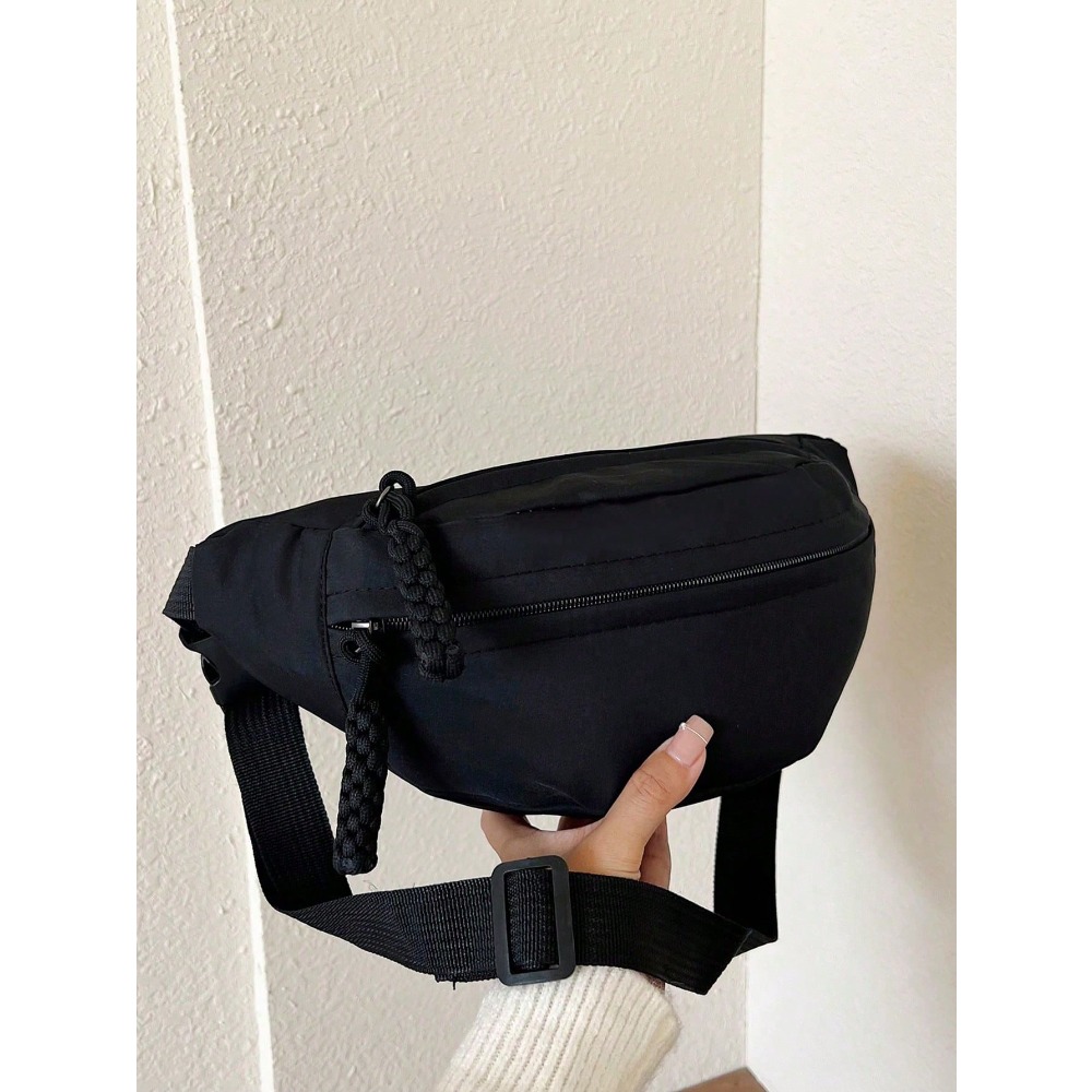 Large Capacity Nylon Chest Bag - Sling Backpack Shoulder のレビューと価格