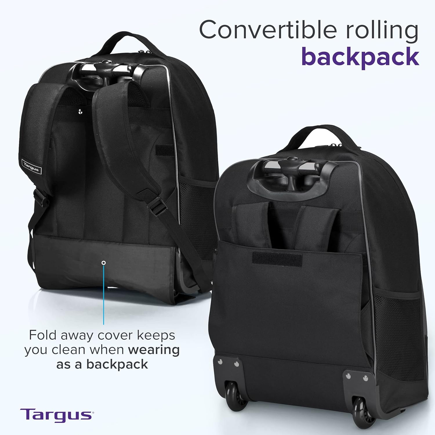 16 Inch Rolling Backpack with  - Laptop Sleeve Removable のレビューと価格