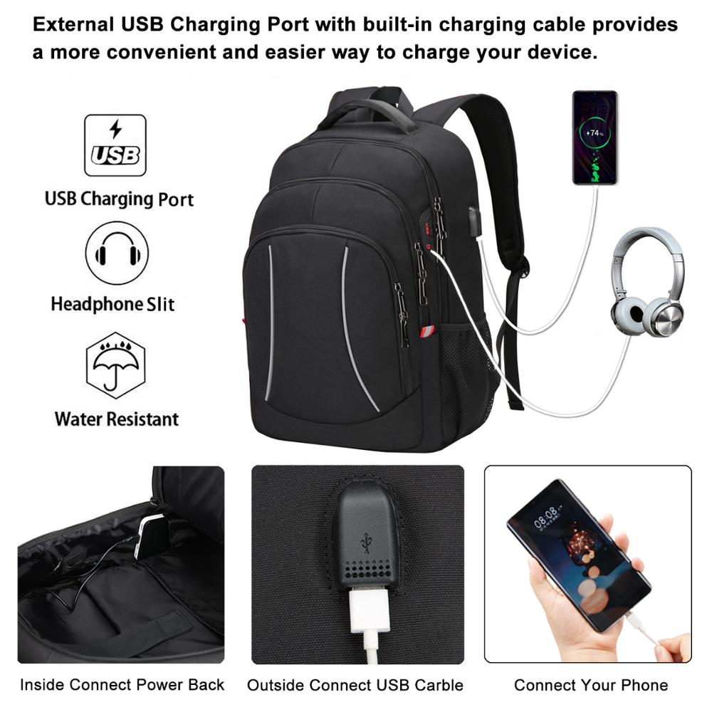 Men Multifuction Travel Laptop - Travel Backpack Anti Theft のレビューと価格