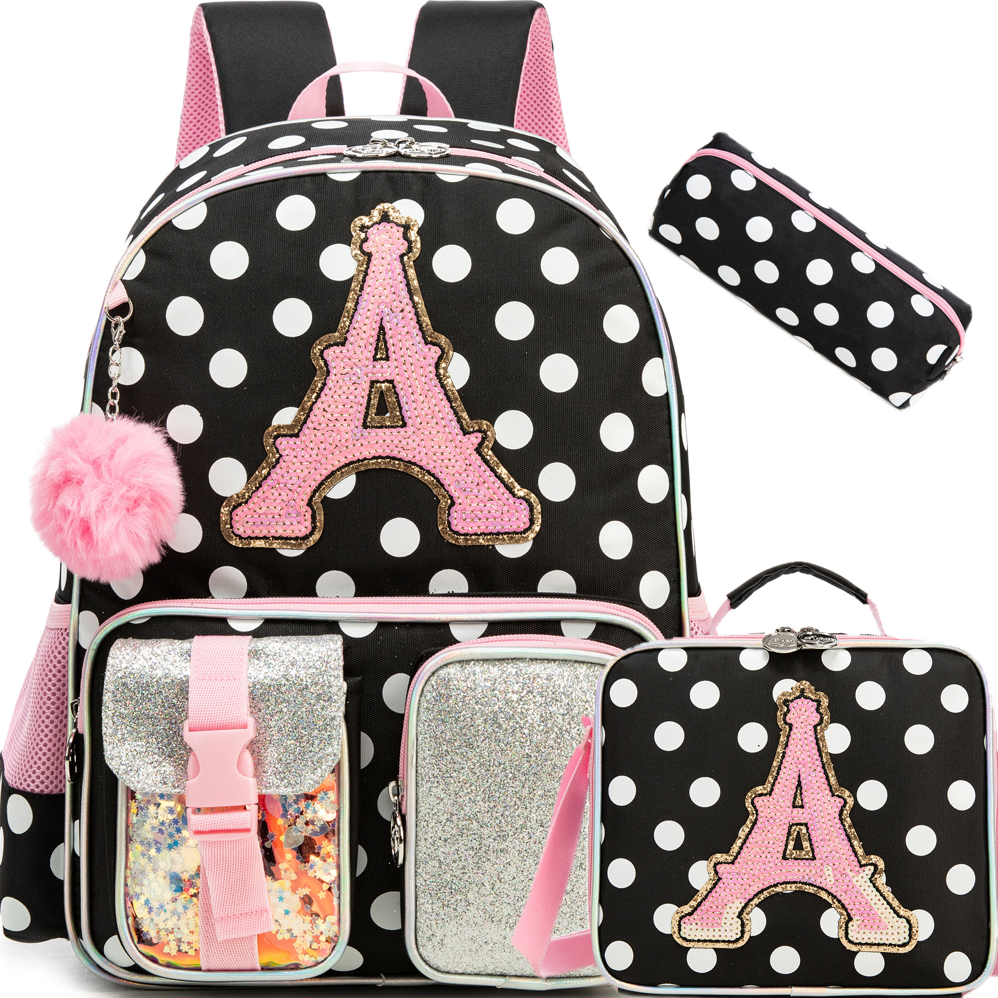 Backpack for Girls Letter Back - School Backpack Teen のレビューと価格