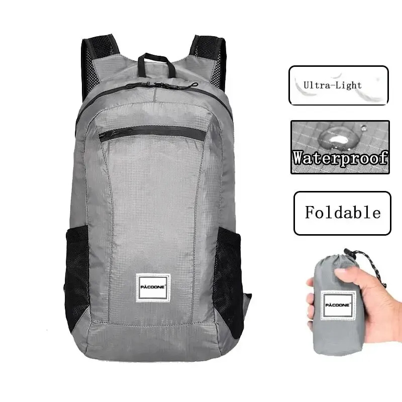 Outdoor Hiking Bag 20L Lightwe - Foldable Backpack Small のレビューと価格