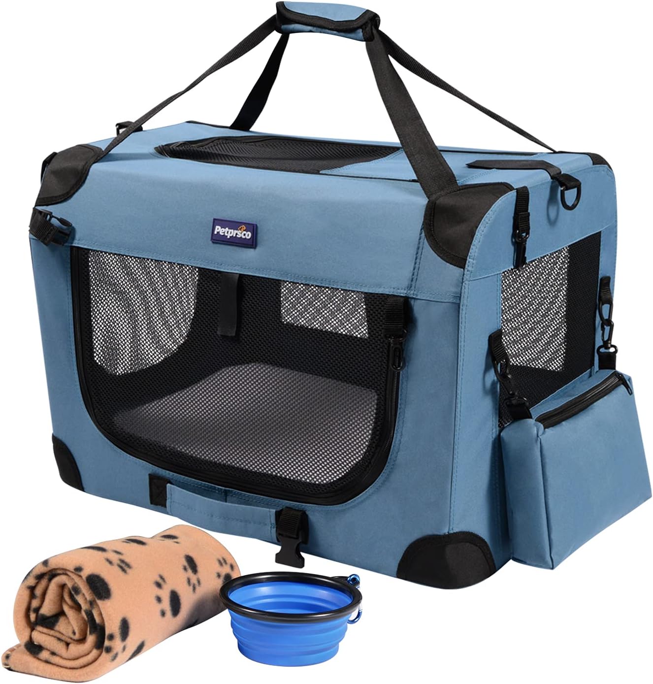 Portable Collapsible Dog Crate - Foldable Backpack Small のレビューと価格