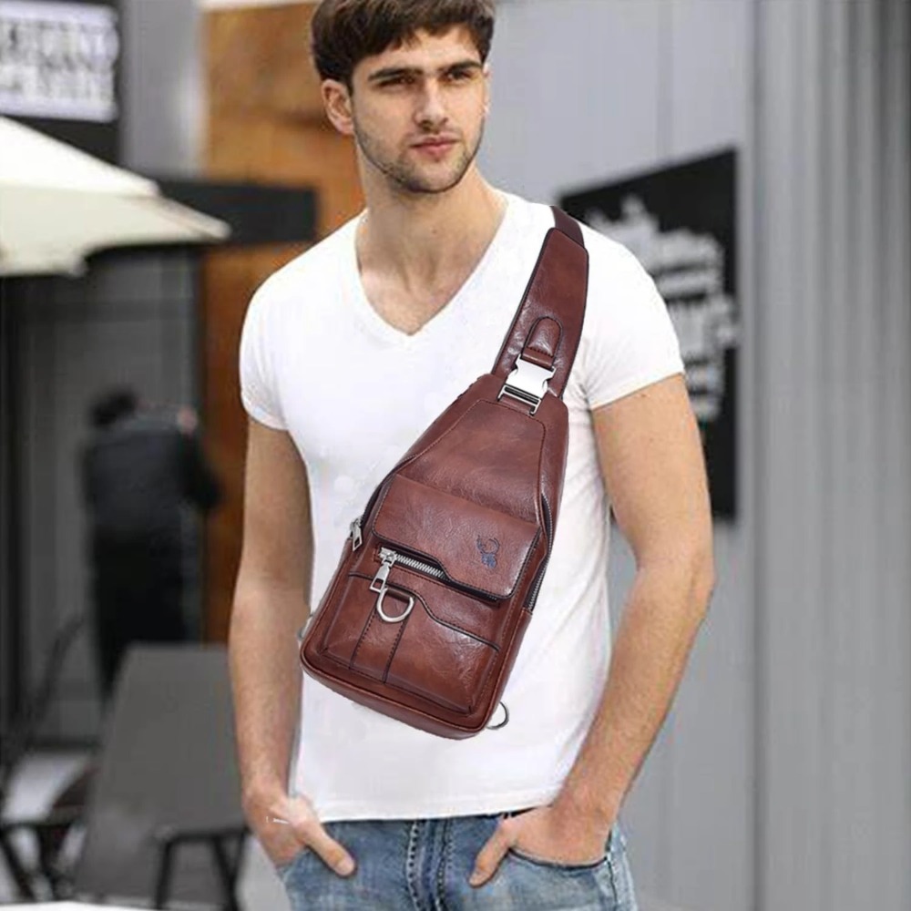 Sling Bag for Men Crossbody Ch - Sling Backpack Shoulder のレビューと価格