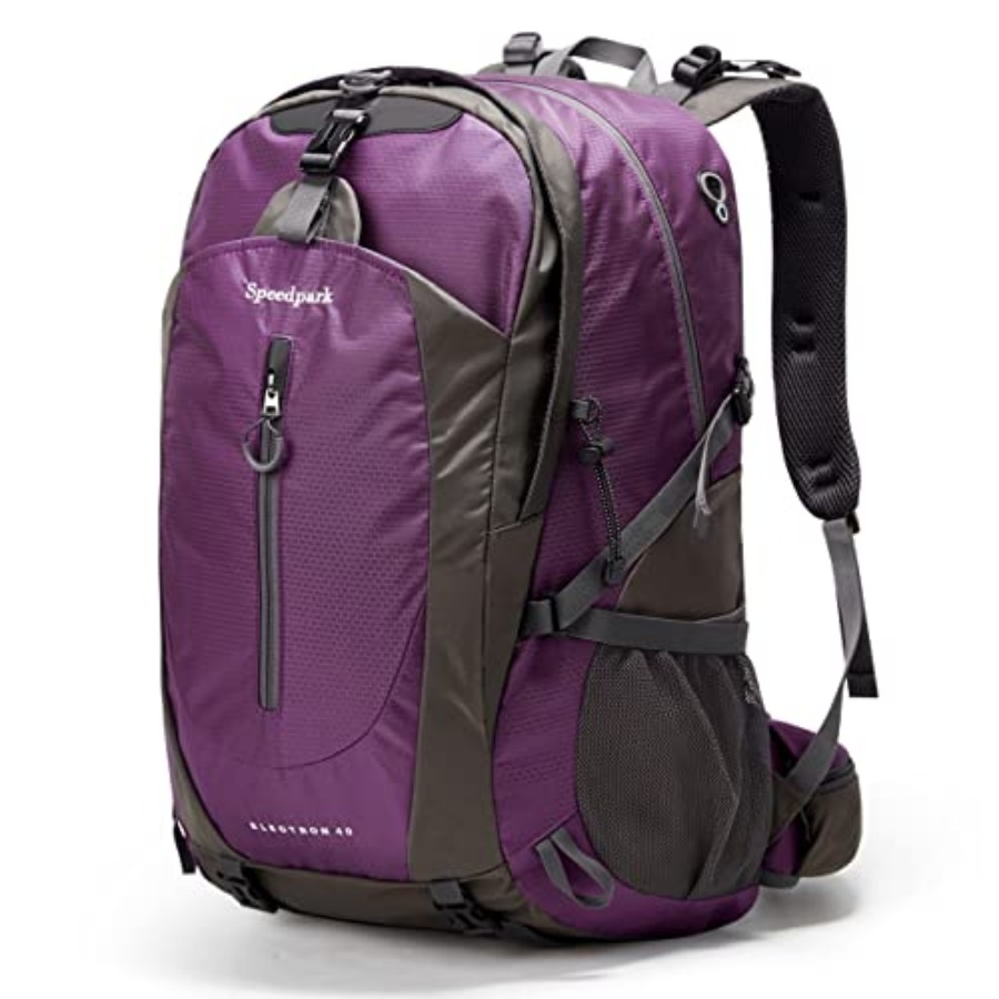 Hiking Backpack 40L Waterproof - Rain Cover Backpack のレビューと価格