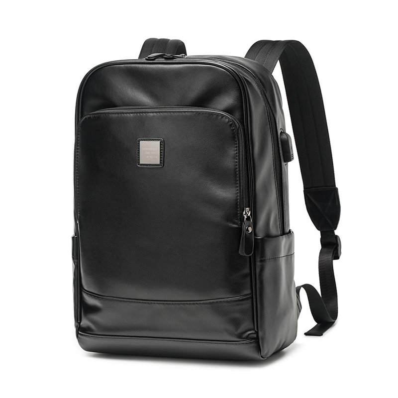 Man's PU Leather Backpack Exec - Leather Backpack Vintage のレビューと価格