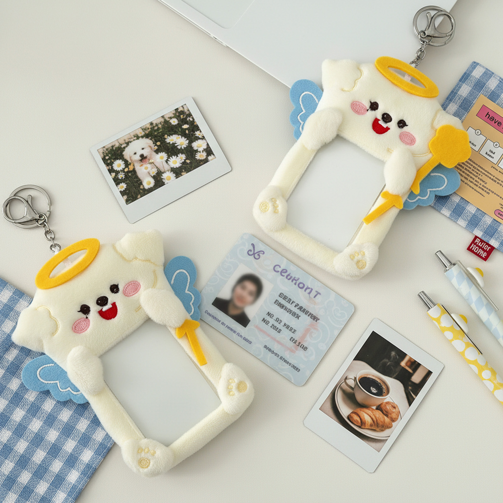 Plush Angel Devil Keychain Cut - Fashion Backpack Women のレビューと価格