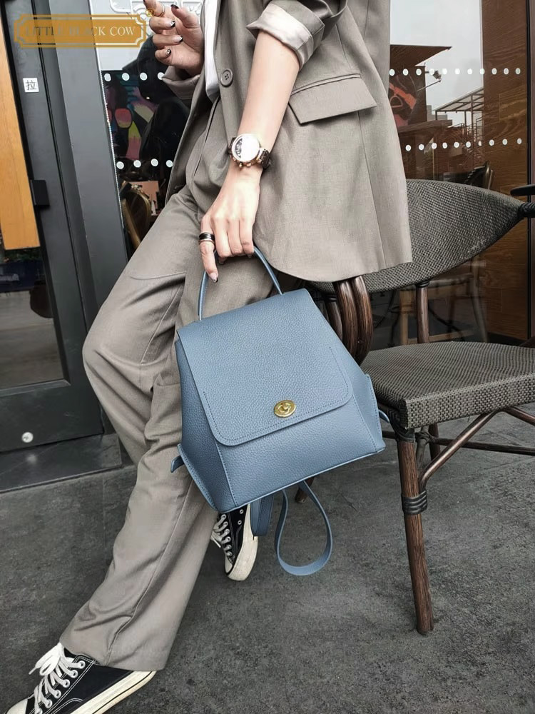 Genuine Leather Backpack Women - Leather Backpack Vintage のレビューと価格
