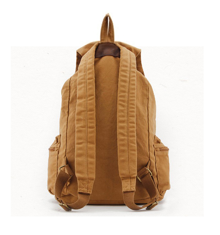 Fashion Vintage Leather milita - Rucksack Military Style のレビューと価格