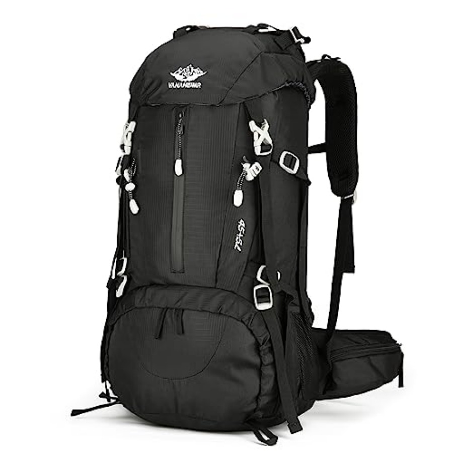 50L Hiking Backpack Men Campin - Rain Cover Backpack のレビューと価格