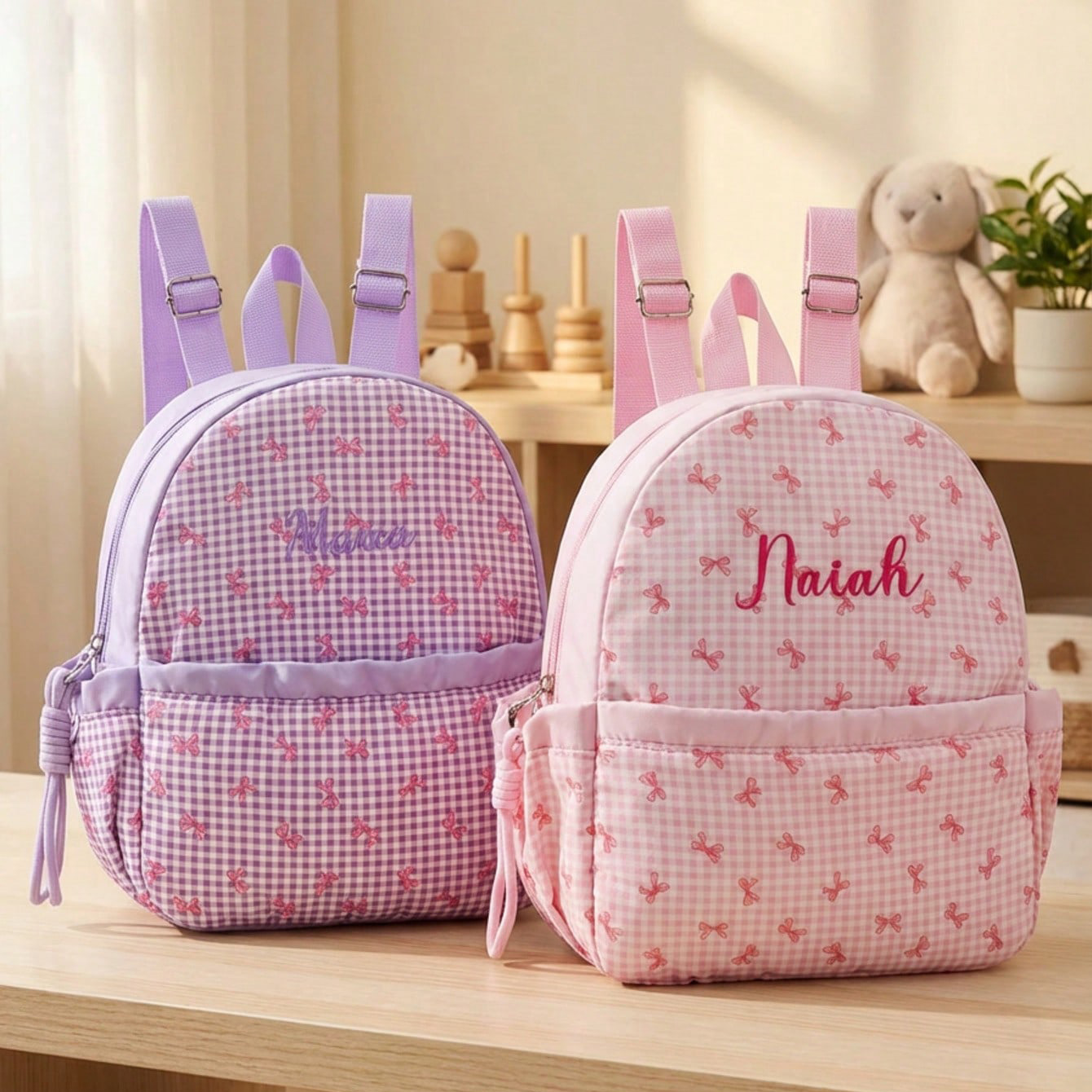Custom Name-Letter Embroidered - School Backpack Teen のレビューと価格