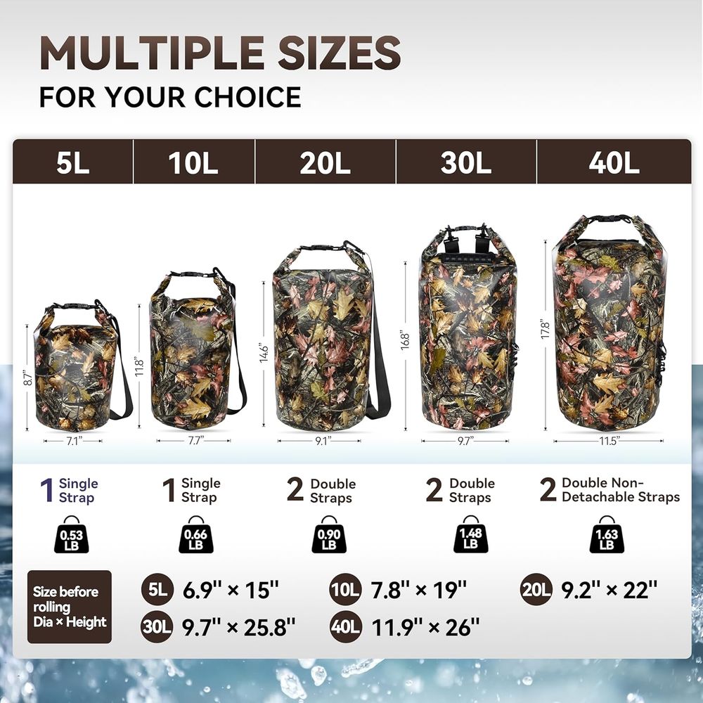 Floating Waterproof Dry Bag Ba - Hiking Backpack Waterproof のレビューと価格