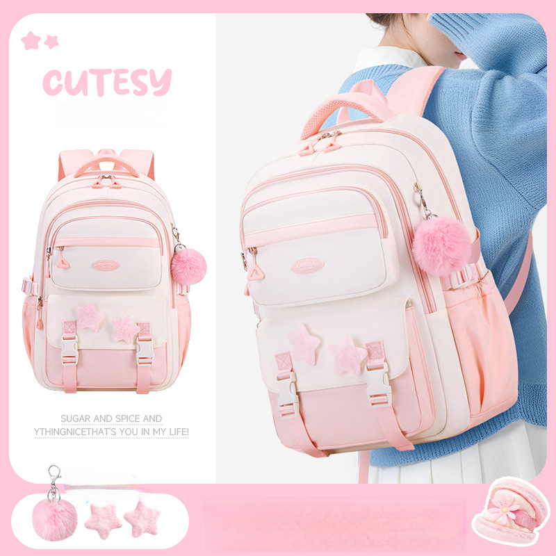 Cute Girls School Backpack Pin - School Backpack Teen のレビューと価格