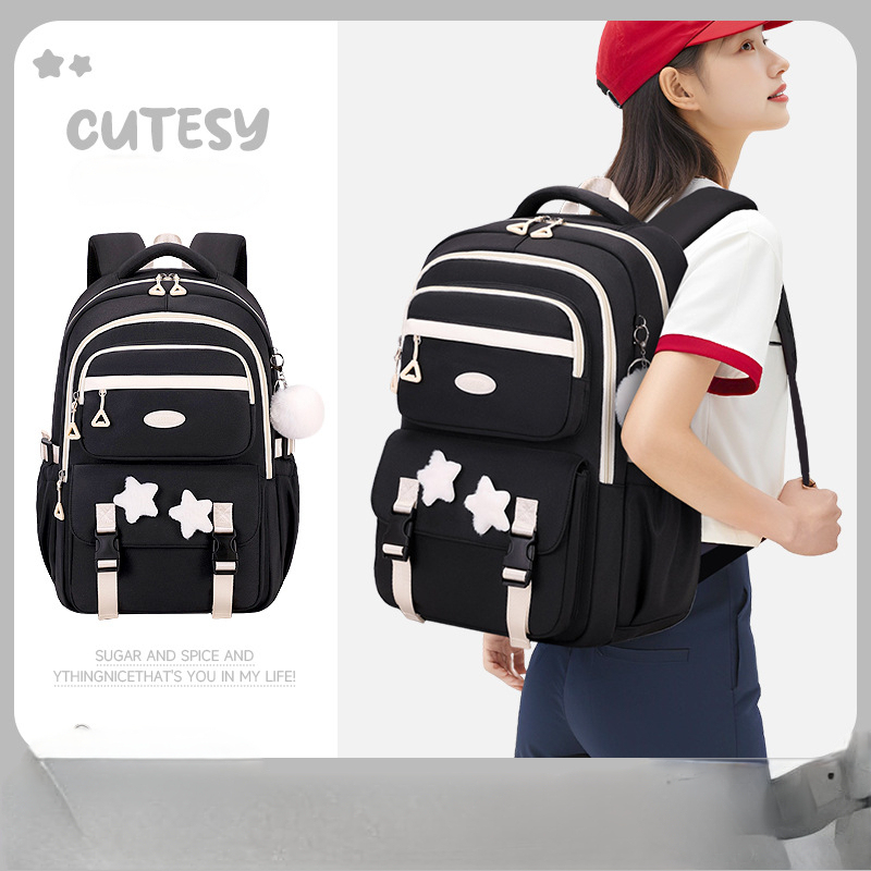 Cute Girls School Backpack Pin - School Backpack Teen のレビューと価格