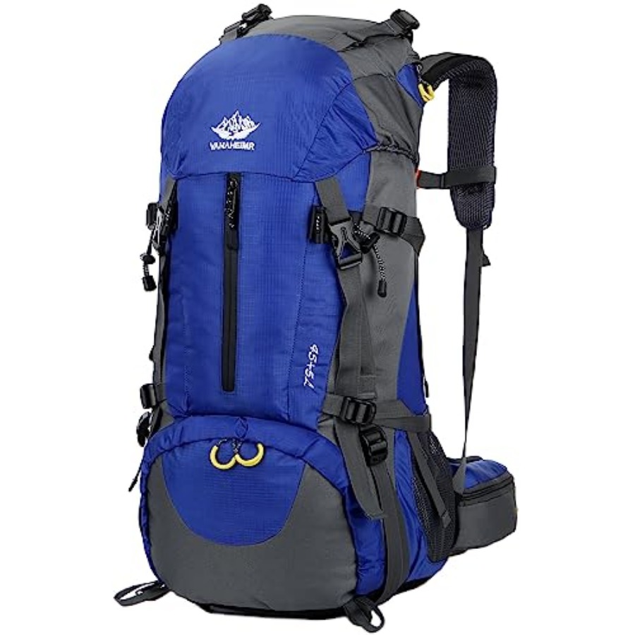 50L Hiking Backpack Men Campin - Rain Cover Backpack のレビューと価格
