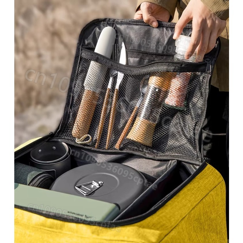 Portable Camping Cookware Set  - Foldable Backpack Small のレビューと価格