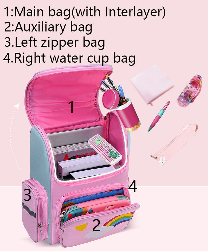 Kid Backpack for Girl Unicorn  - School Backpack Teen のレビューと価格