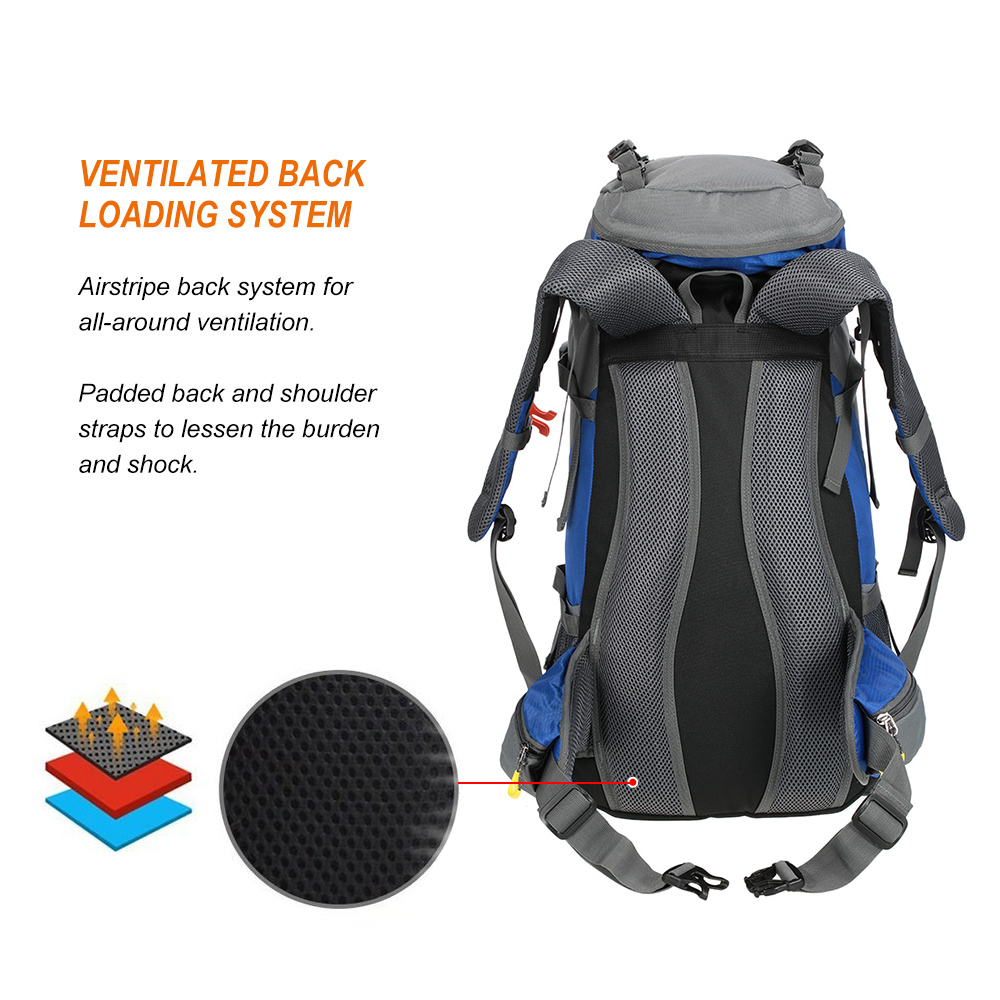 Lixada 50L Large Waterproof Tr - Rain Cover Backpack のレビューと価格