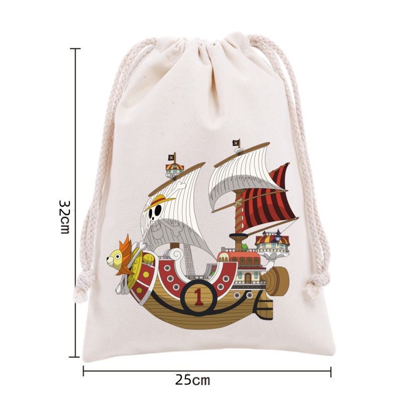 Anime One Piece Drawstring Bac - Drawstring Gym Bag のレビューと価格