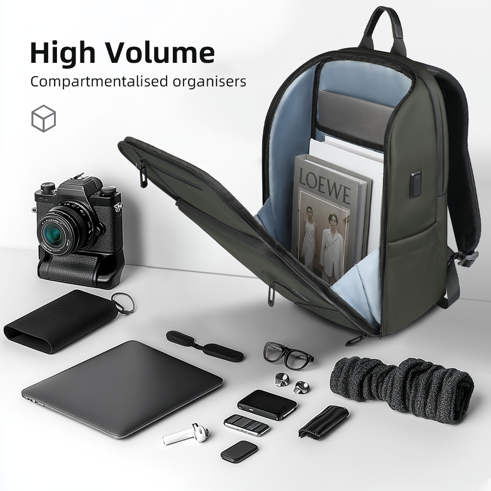 HK Business Men's Backpack 15. - Hiking Backpack Waterproof のレビューと価格