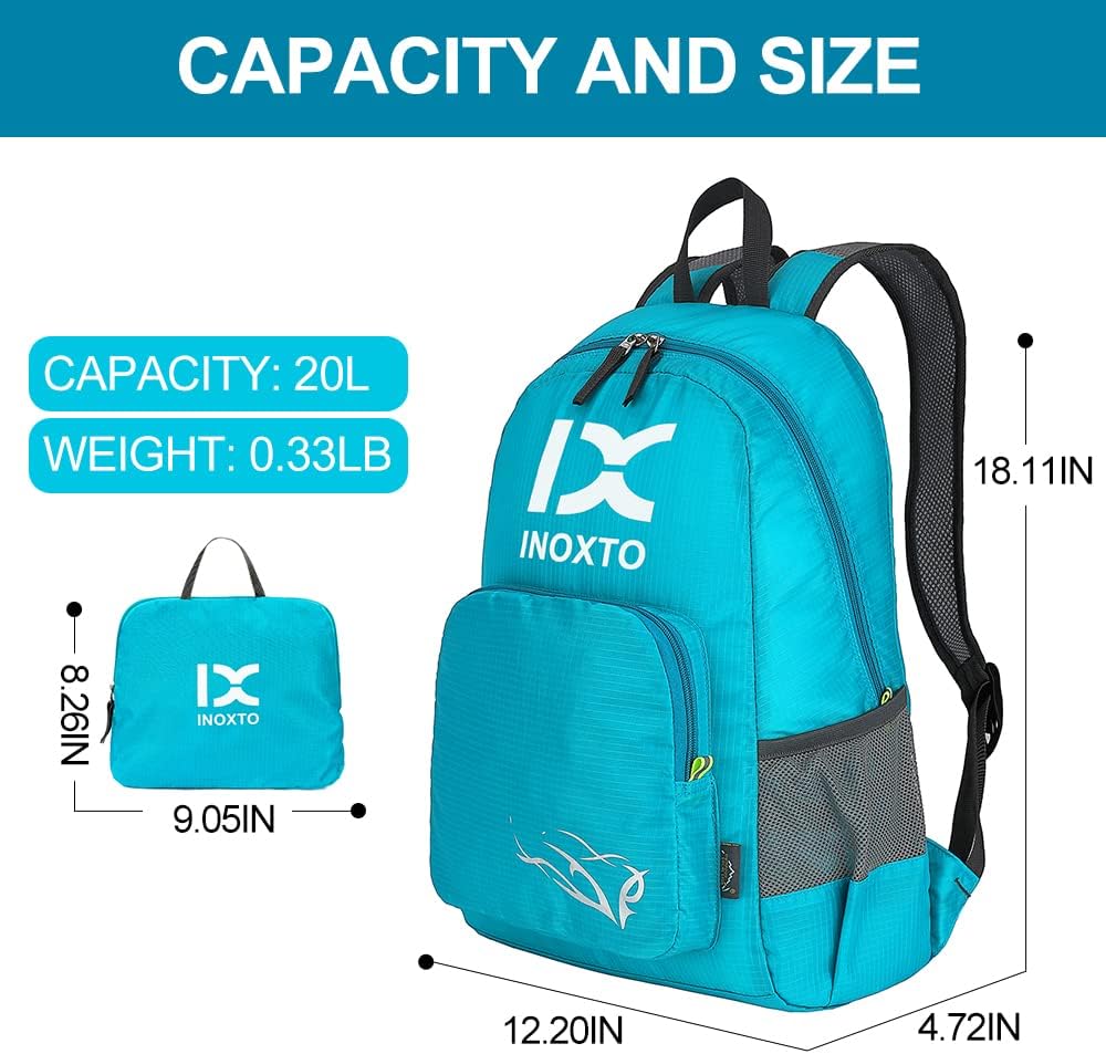 20L Lightweight Hiking Backpac - Foldable Backpack Small のレビューと価格