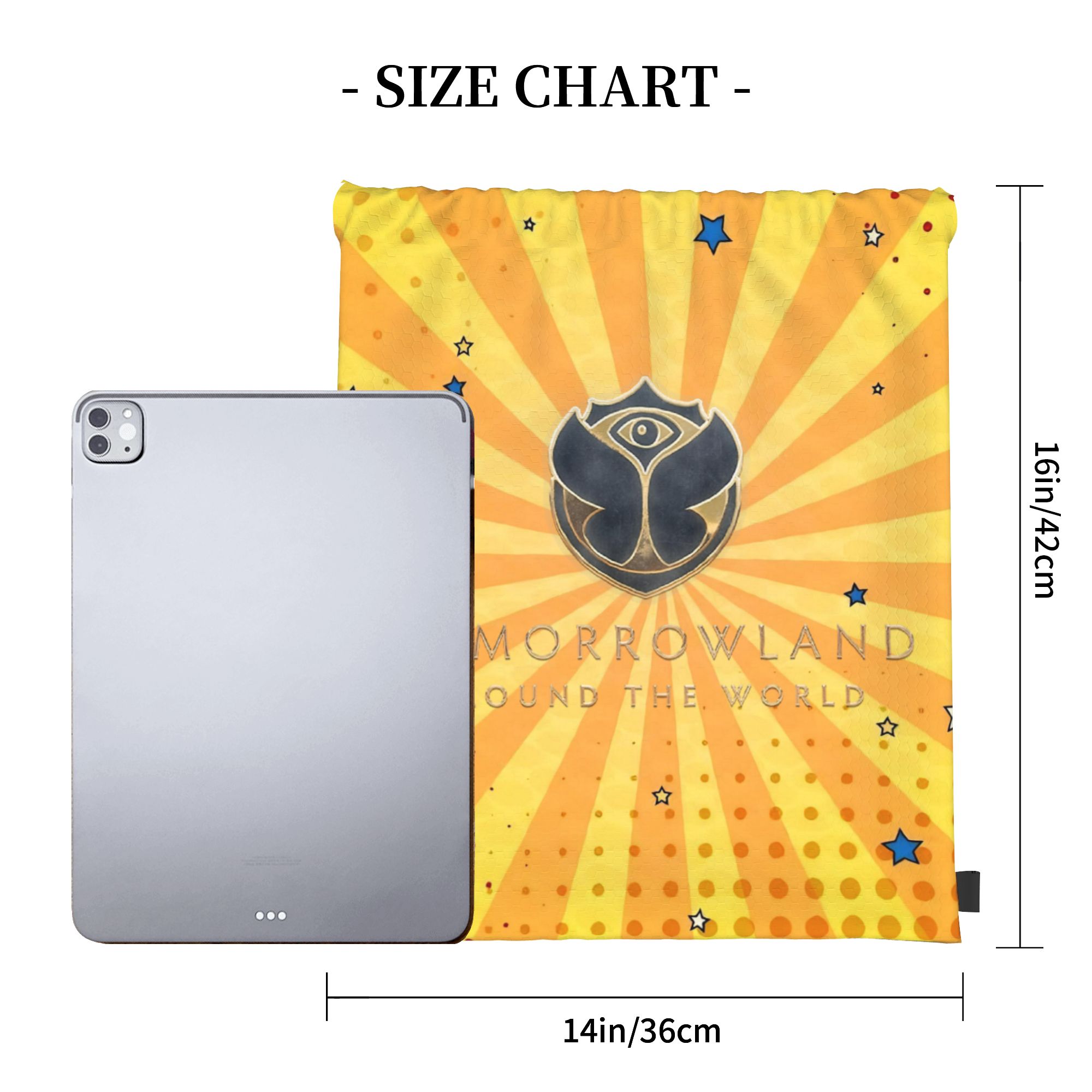 Tomorrowlands Festival Music D - Drawstring Gym Bag のレビューと価格