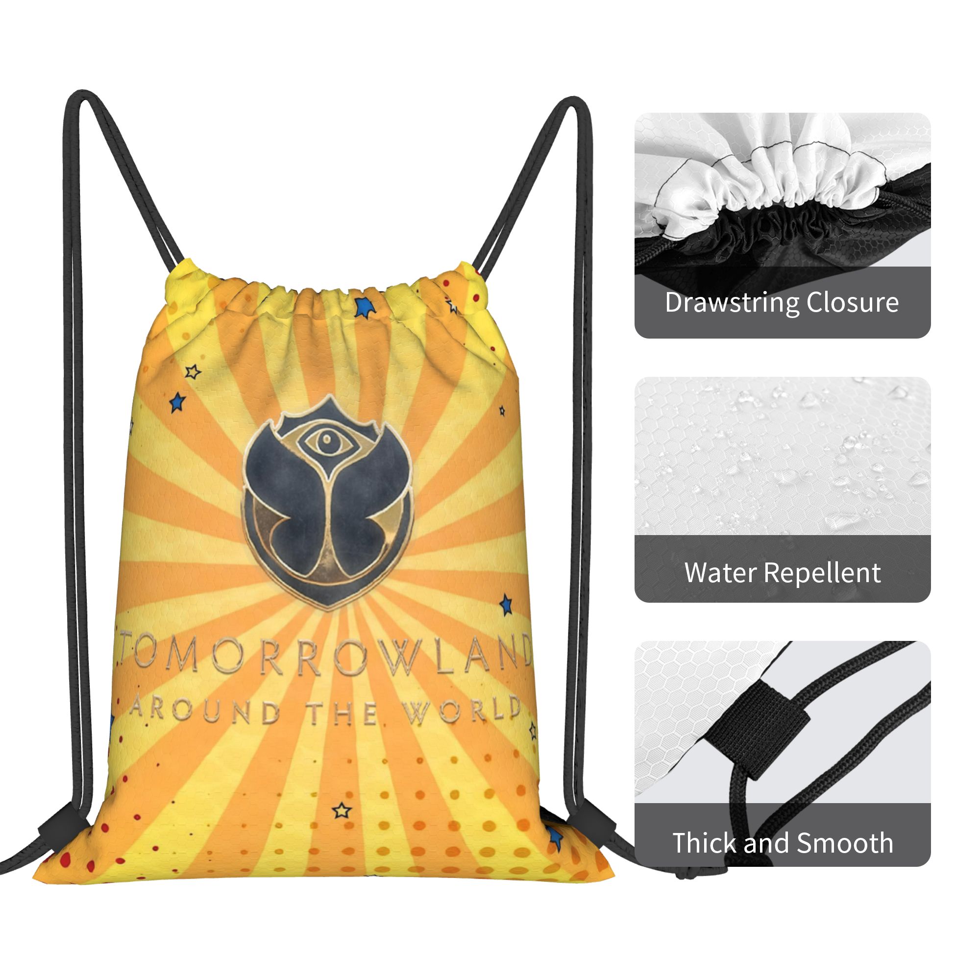 Tomorrowlands Festival Music D - Drawstring Gym Bag のレビューと価格