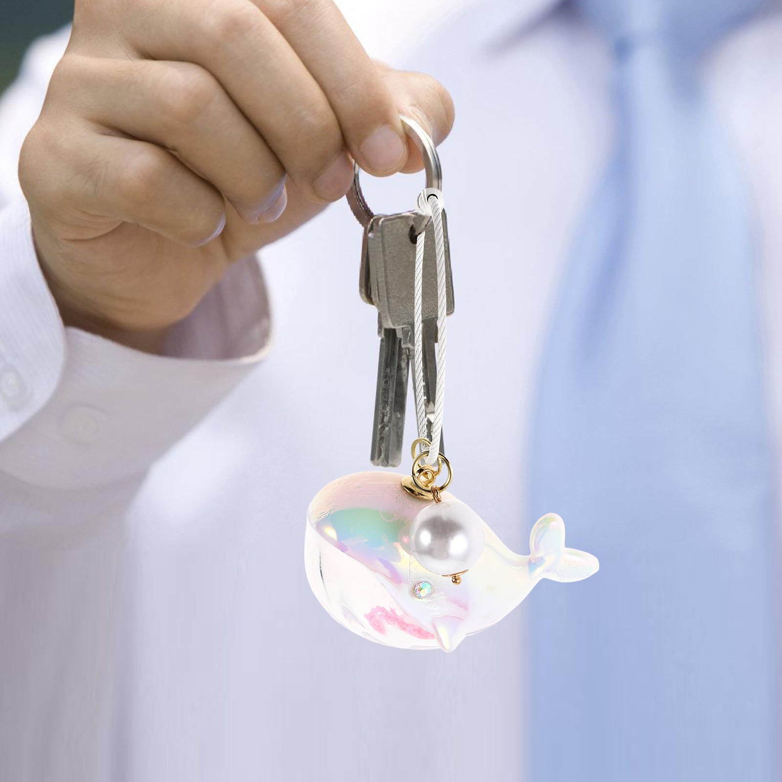 Whale Keychain Decorative Soft - Mini Backpack Purse のレビューと価格