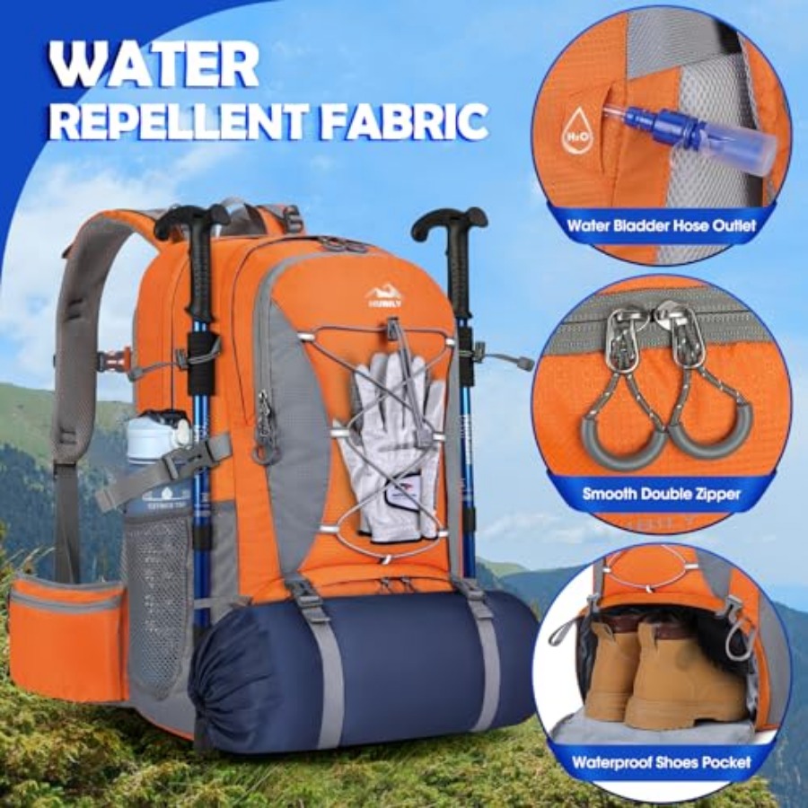 50L Hiking Backpack Waterproof - Hiking Backpack Waterproof のレビューと価格