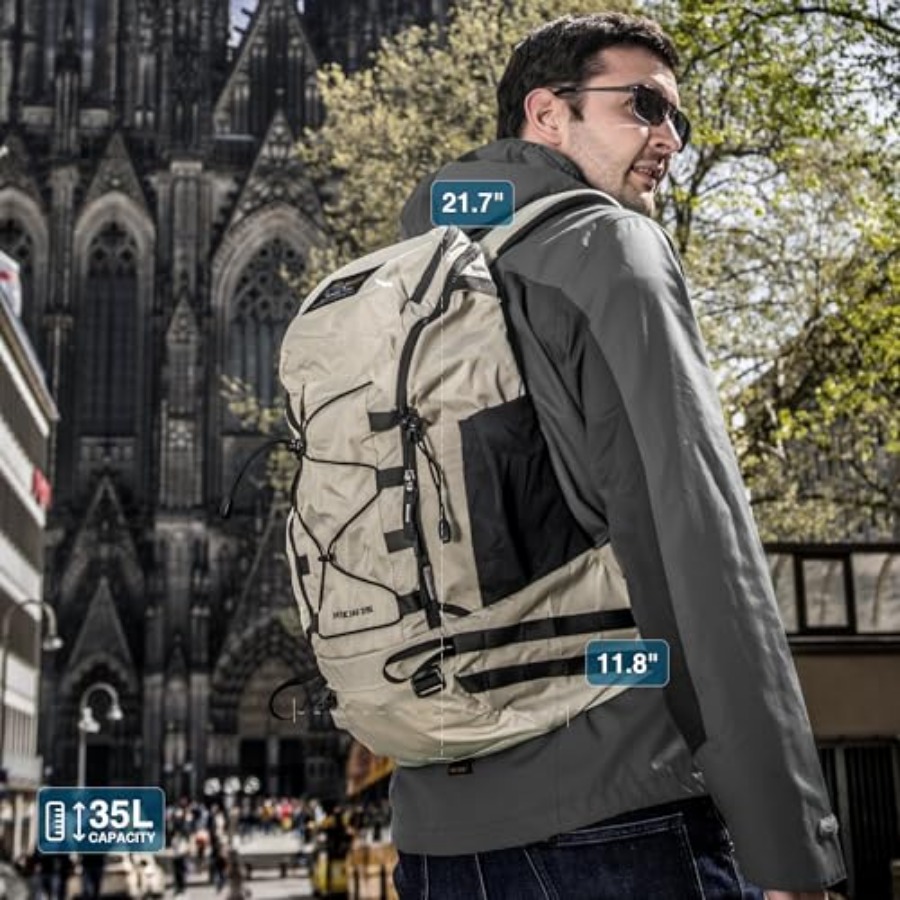 35L Hiking Backpack, Lightweig - Rain Cover Backpack のレビューと価格